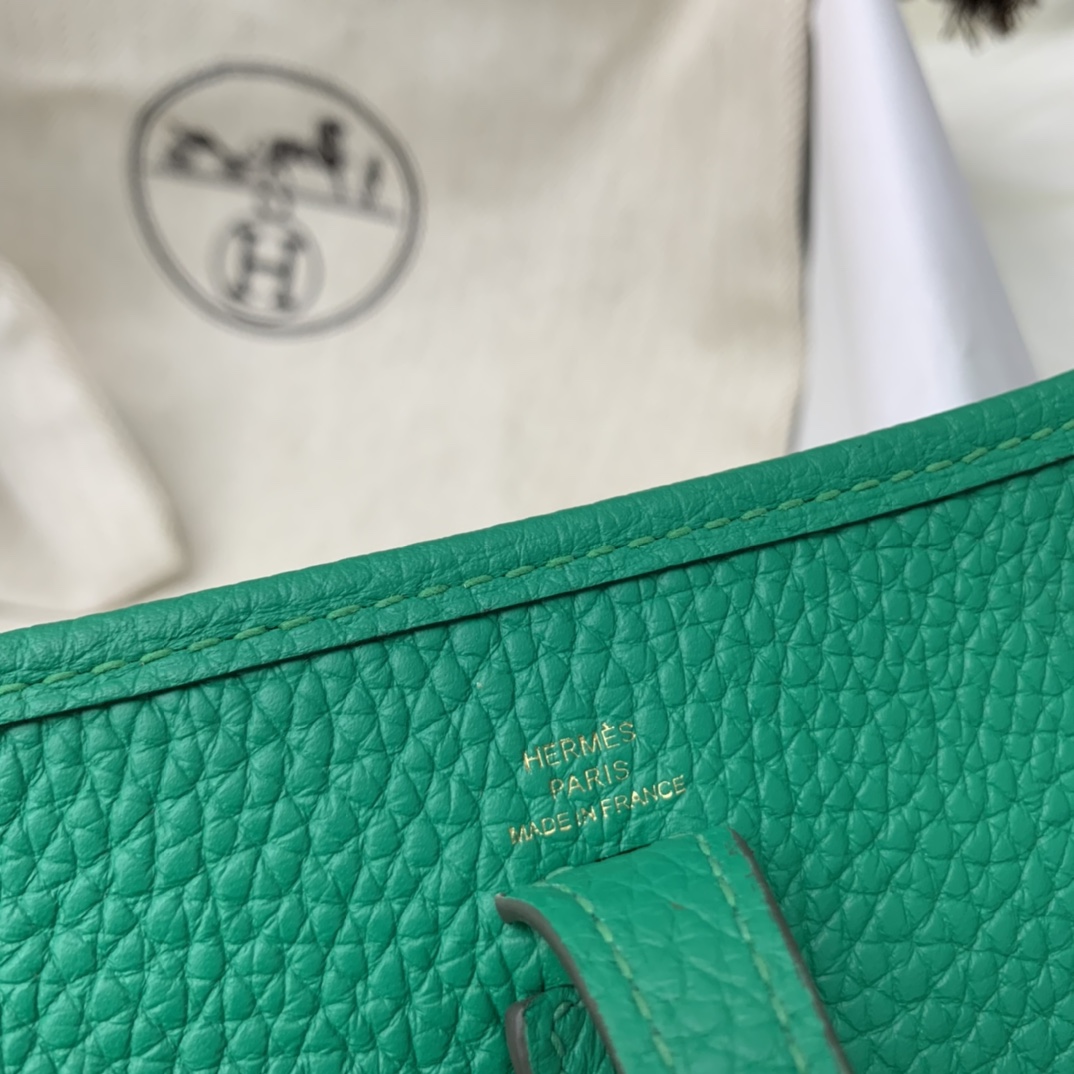 에르메스 미니 에블린16 베르자드 금장 끌레망스 가죽